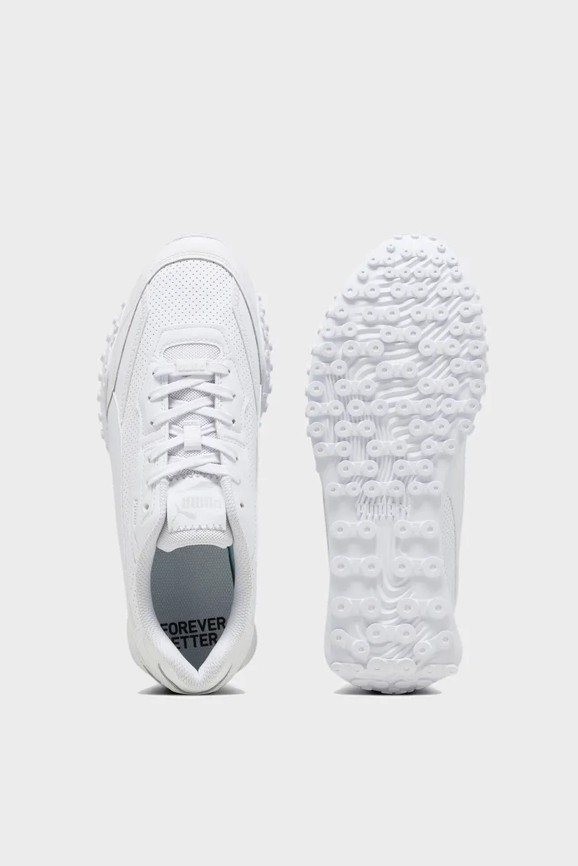 Білі кросівки Blktop Rider Leather Sneakers 4
