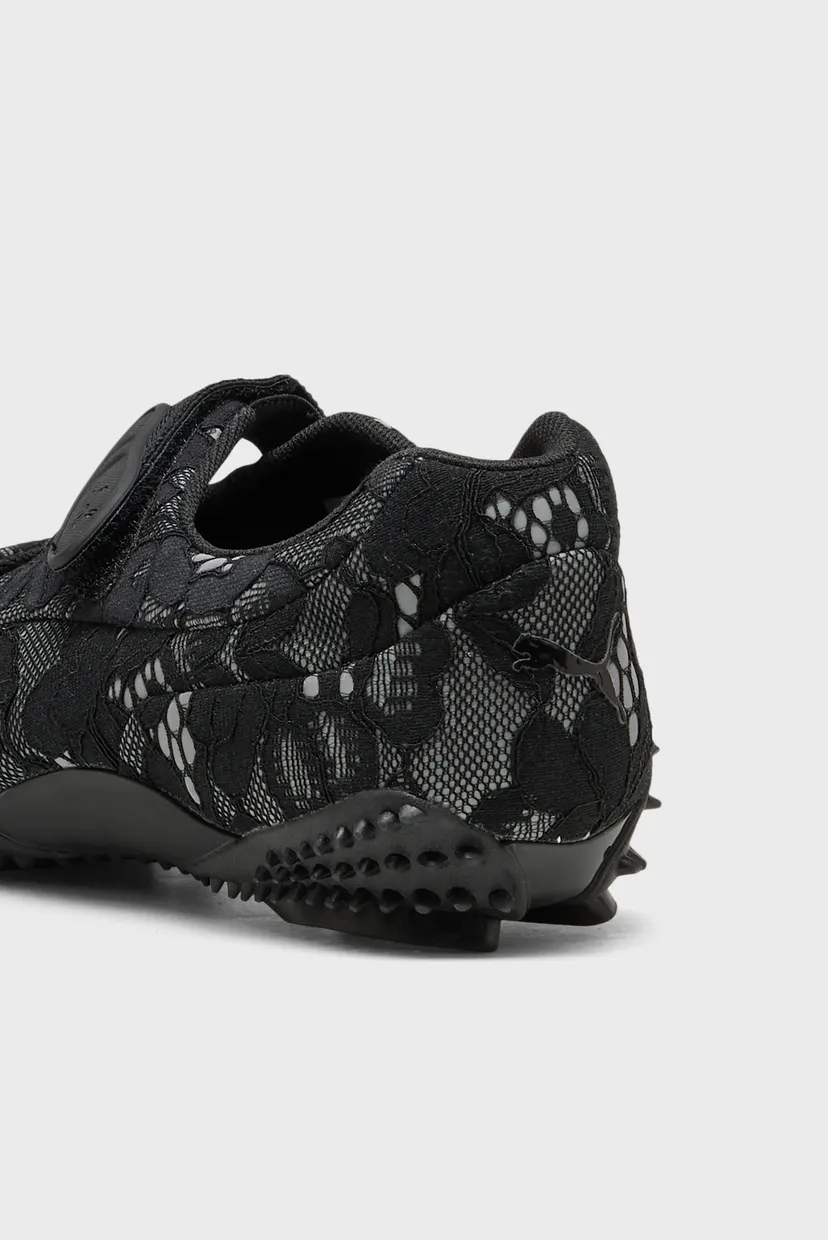 Черные балетки Mostro Fey Lace Sneakers Unisex 7