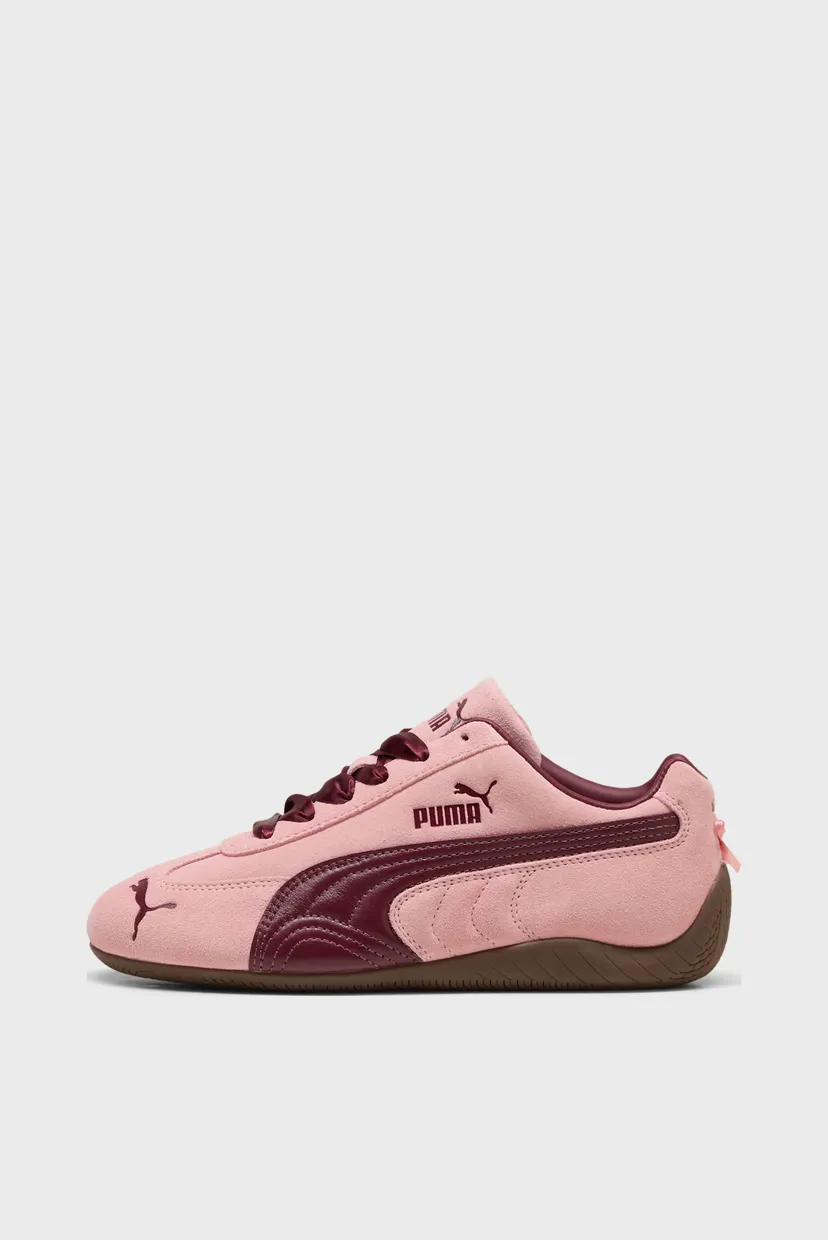 Женские розовые замшевые кроссовки Speedcat Lovelace Sneakers