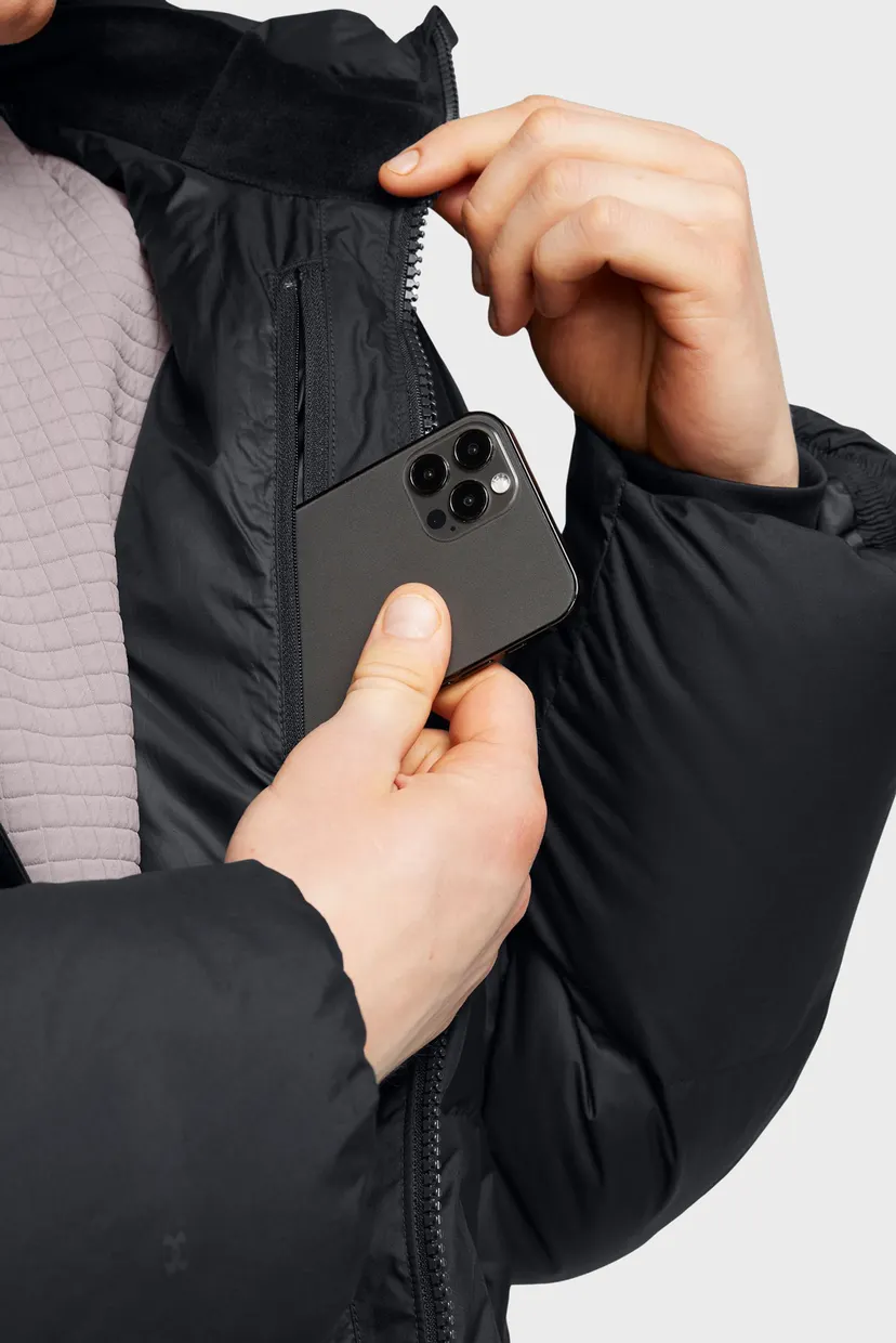 Чоловічий чорний пуховик LIMITLESS DOWN PUFFER PARKA 4