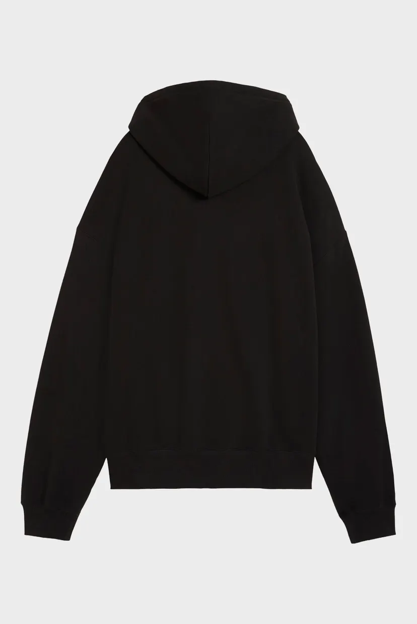Жіноче чорне худі Peach Touch Oversized Hoodie Women 5