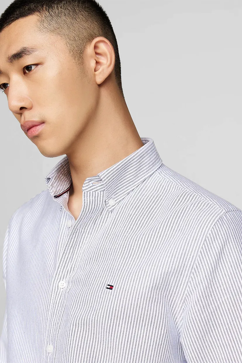 Чоловіча сорочка у смужку HERITAGE OXFORD STRIPE RF 4