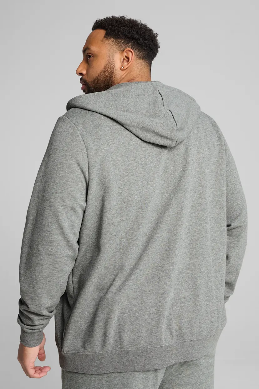 Чоловіче сіре худі Essentials No. 1 Logo Full-Zip Hoodie Men 3