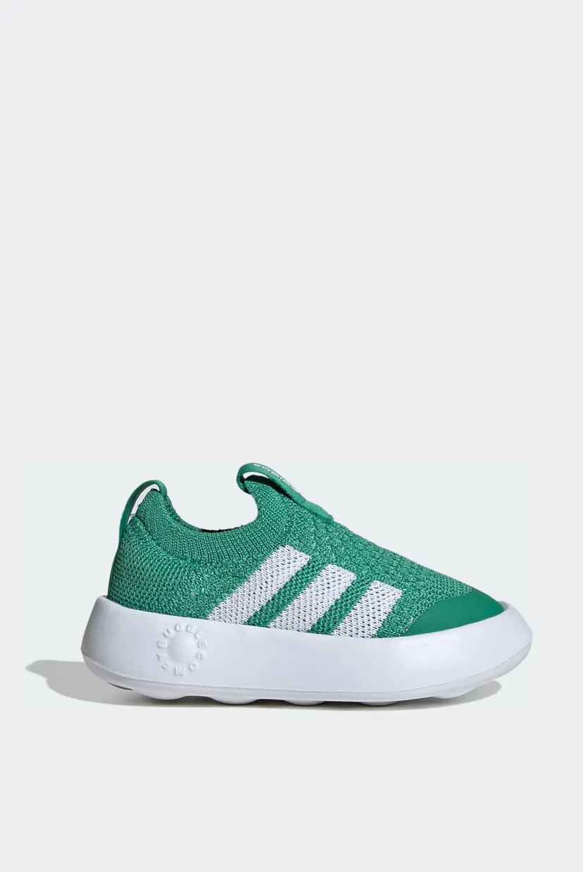 Дитячі зелені сліпони Bubblecomfy Kids adidas JI1608 — MD-Fashion