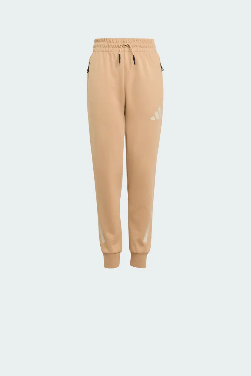 Детские бежевые спортивные брюки adidas Z.N.E. Tapered-Leg Kids 8