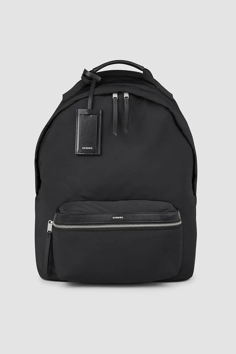 Чоловічий чорний рюкзак Sandro SHASA01248_BLACK — MD-Fashion
