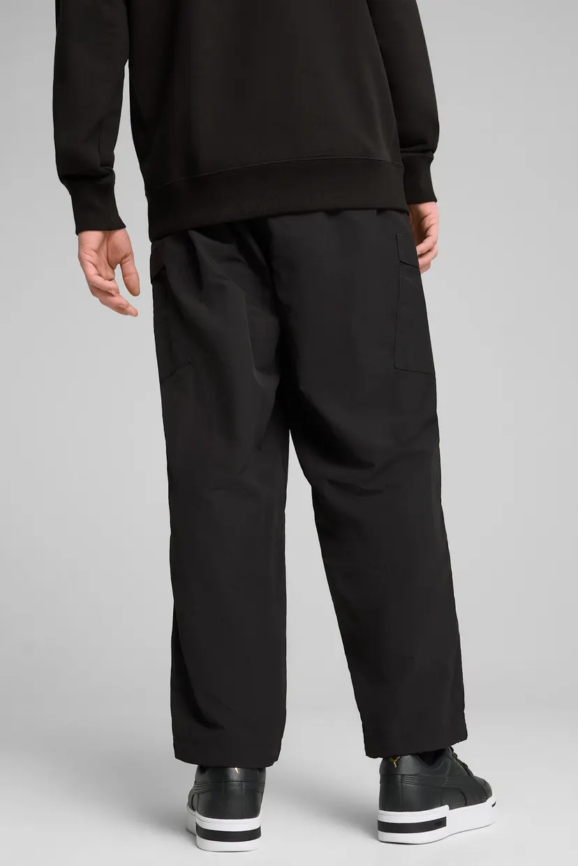 Чоловічі чорні спортивні штани WARDROBE ESS Relaxed Cargo Pants Men 3