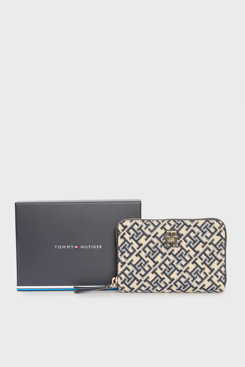 Жіночий гаманець з візерунком TH JACQUARD MED ZA 5