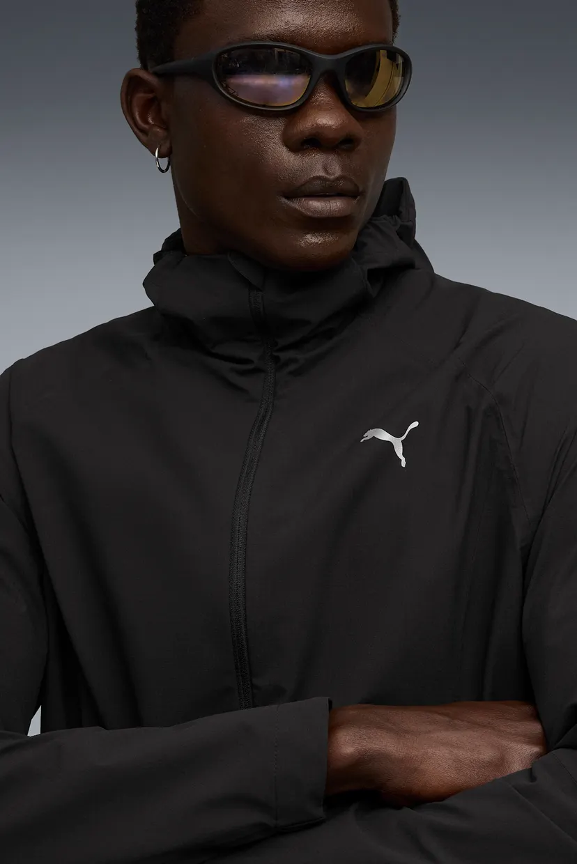 Чоловіча чорна вітровка RUN rainCELL Jacket Men 4