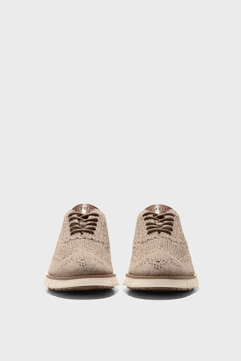 Мужские коричневые броги ZERØGRAND Remastered Stitchlite Wingtip 5