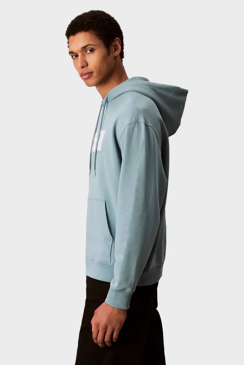 Мужское голубое худи LS EU 350TERRY 3