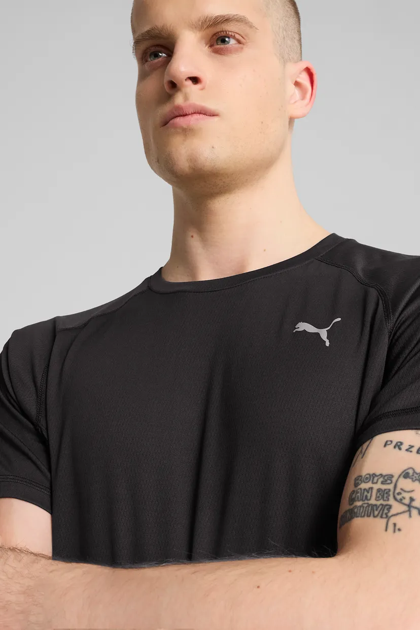 Мужская черная футболка VELOCITY Running Tee Men 4