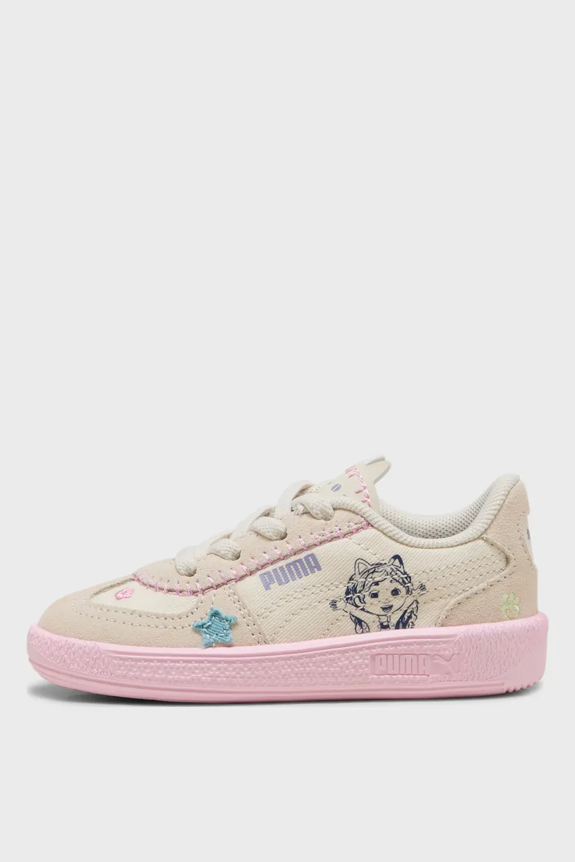 Дитячі бежеві снікерси PUMA x GABBY'S DOLLHOUSE Palermo Sneakers Toddlers 5