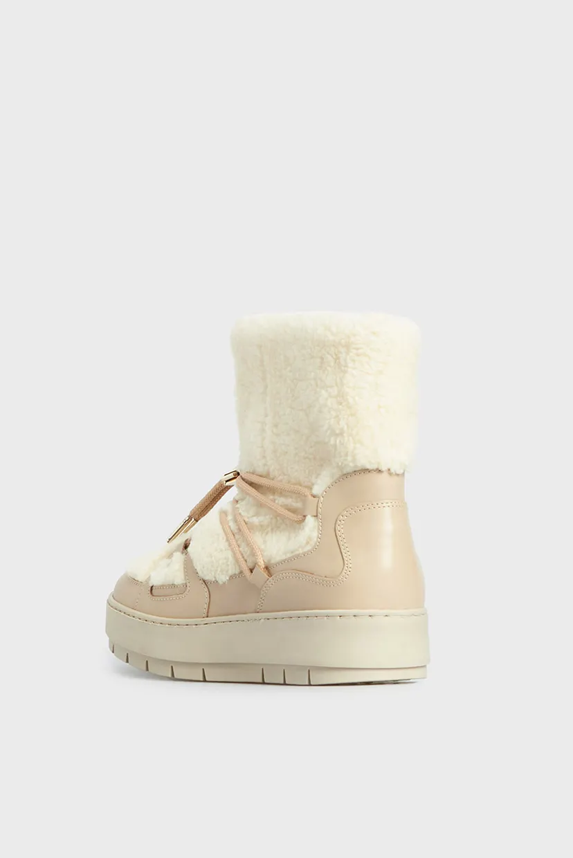 Жіночі бежеві місяцеходи TOMMY TEDDY SNOWBOOT 5