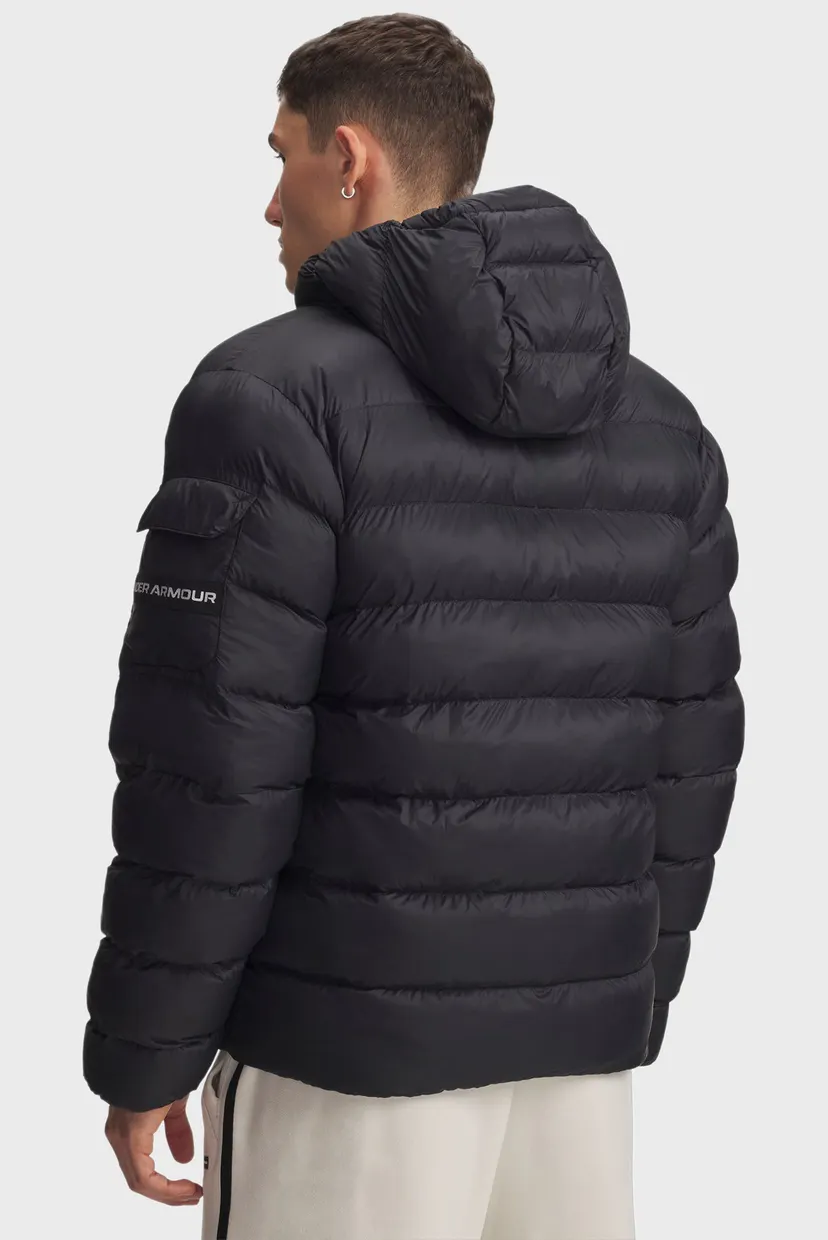 Мужская черная куртка UA Sportswear Puff Jkt 3