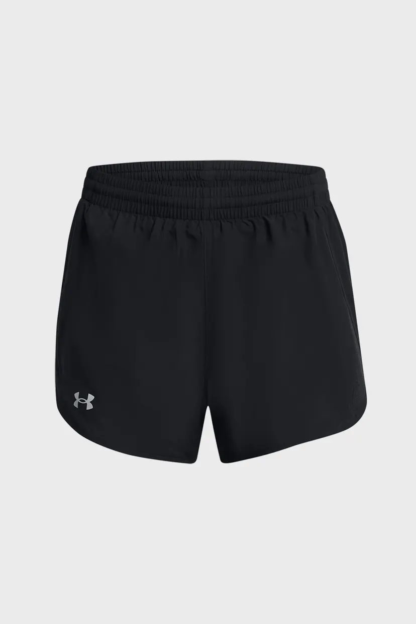 Женские черные шорты UA Fly By 2-in-1 Shorts 5