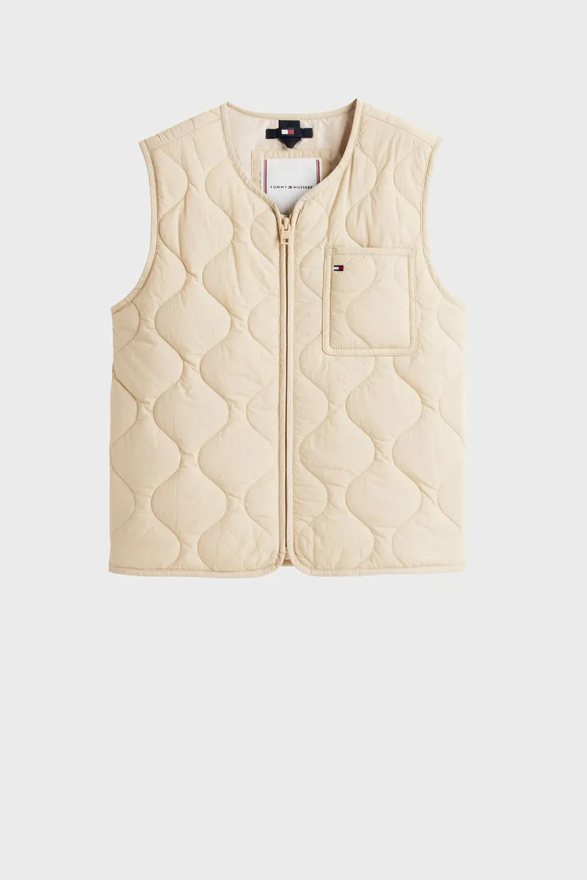 Дитячий білий жилет QUILTED LIGHTWEIGHT 8