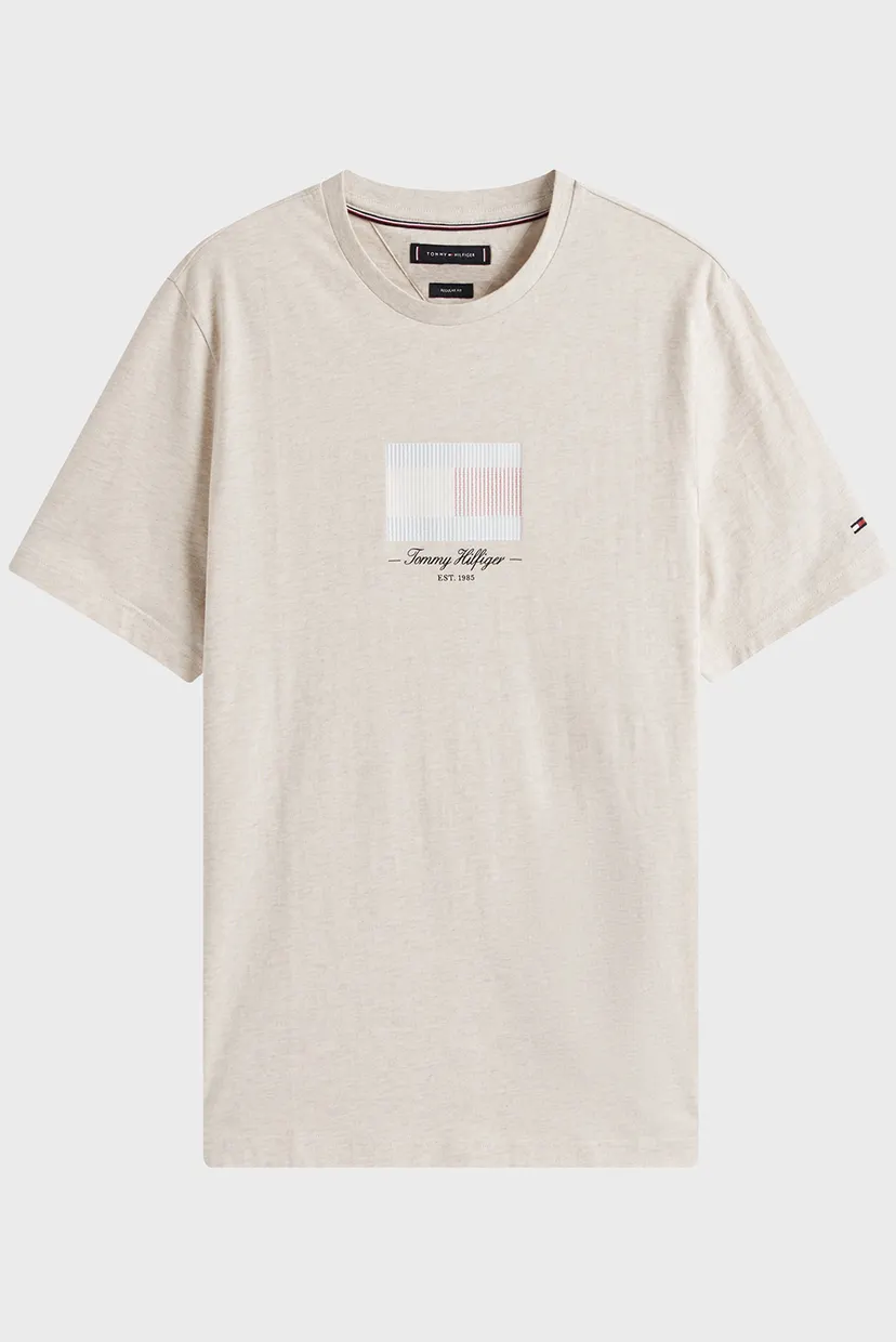 Чоловіча біла футболка ITHACA FLAG TEE 4