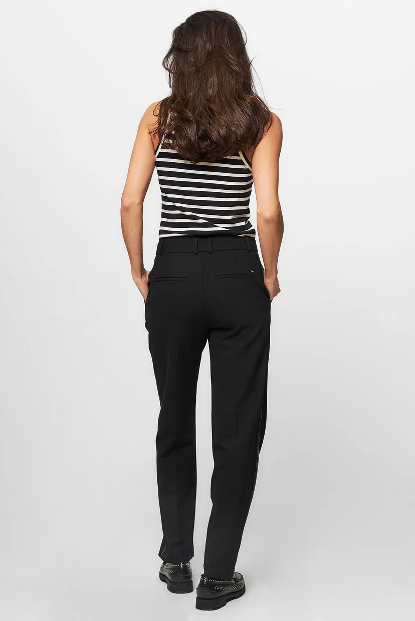 Женский топ в полоску SLIM 5X2 RIB STRIPE TANK NS 4