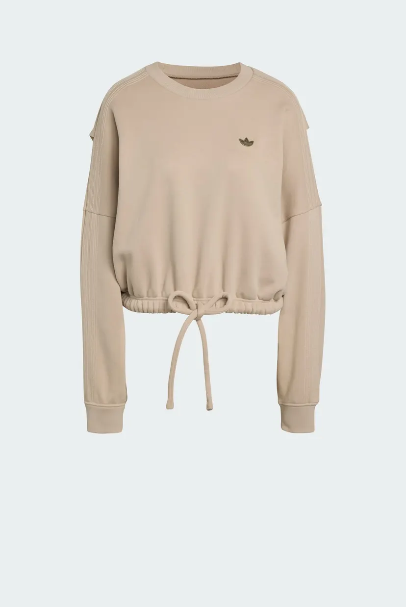 Женский бежевый свитшот OVERSIZED CREWNECK 6