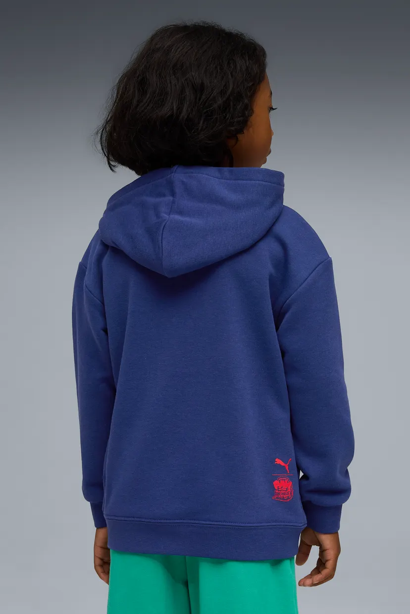 Детское темно-синее худи PUMA x PAW PATROL Graphic Hoodie Kids 3