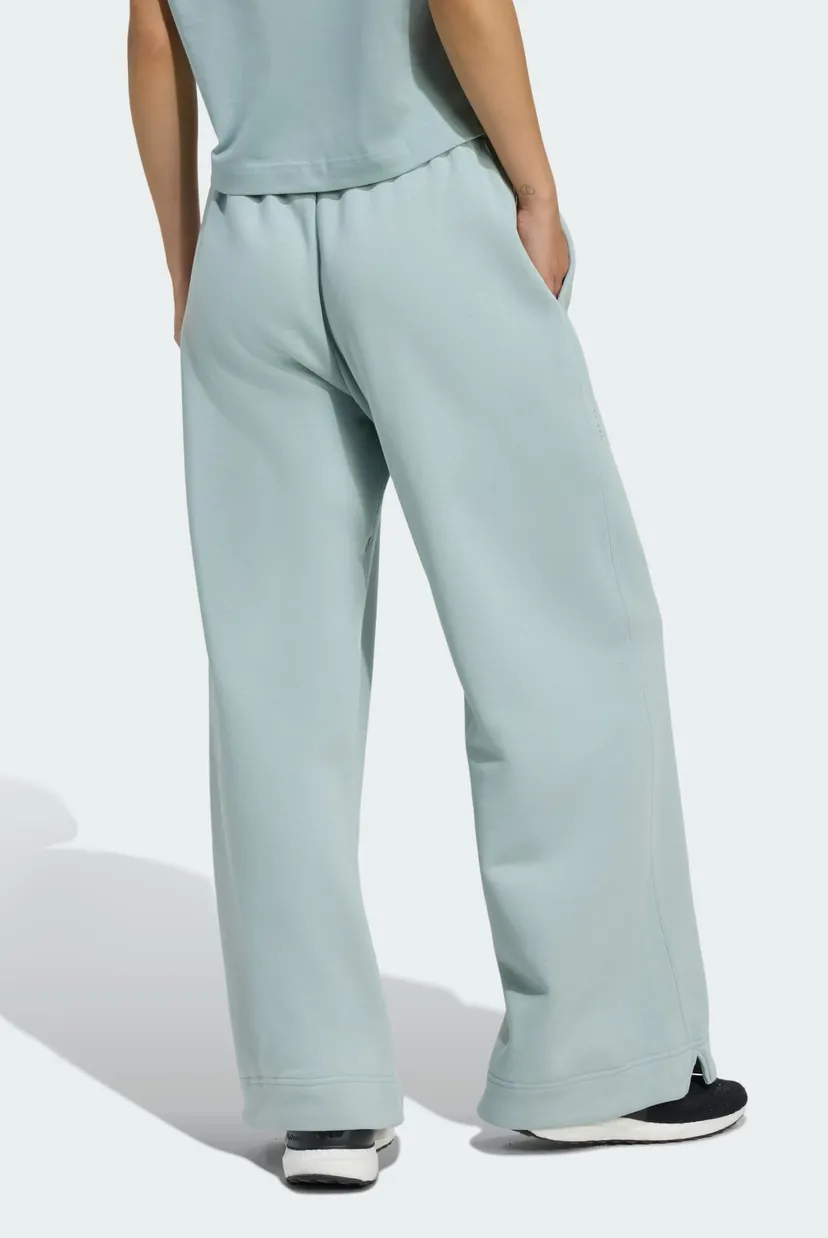 Жіночі м'ятні спортивні штани ALL SZN Fleece Loose Wide-Leg 3