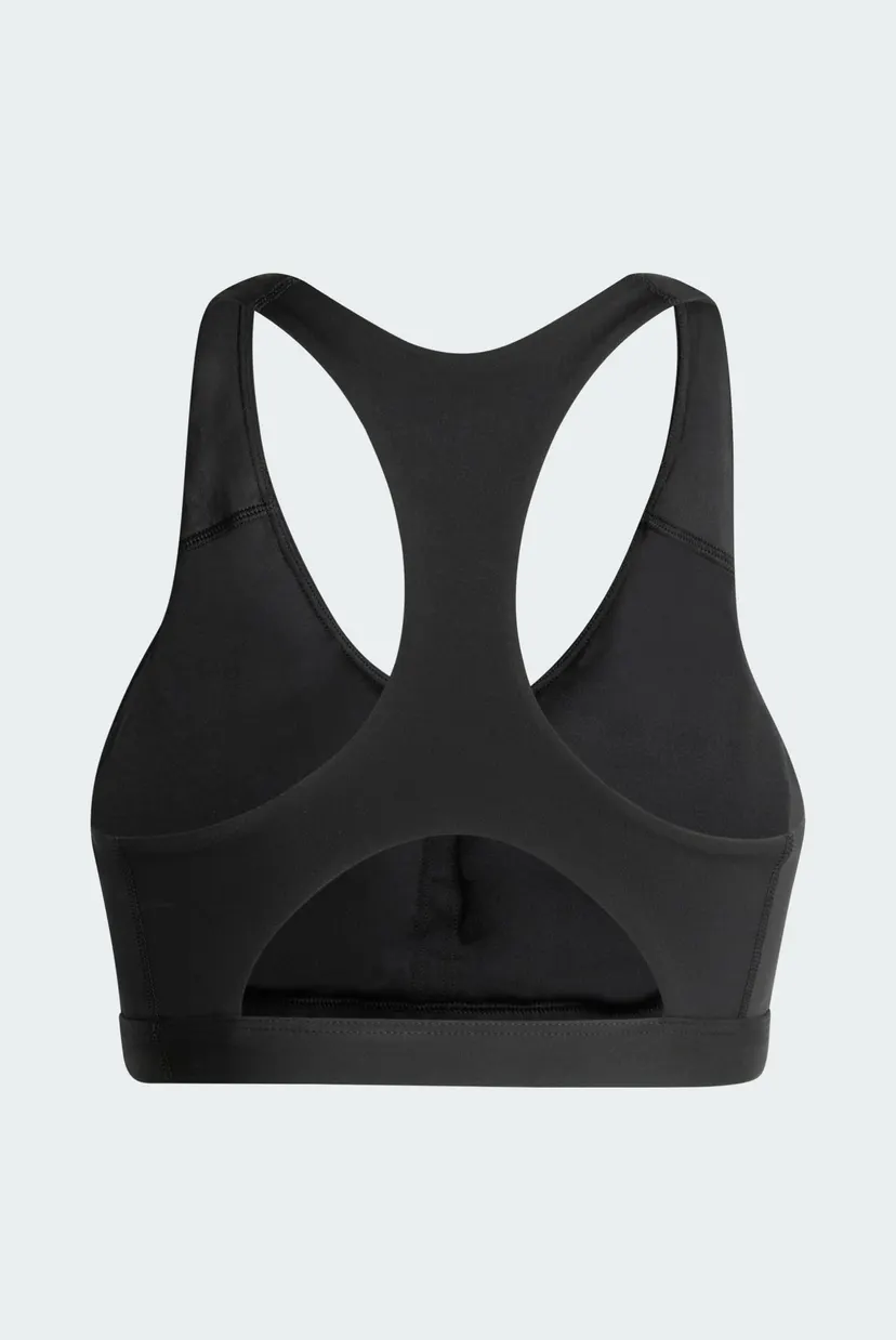 Женский черный топ Optime Essentials Workout Medium Support 6