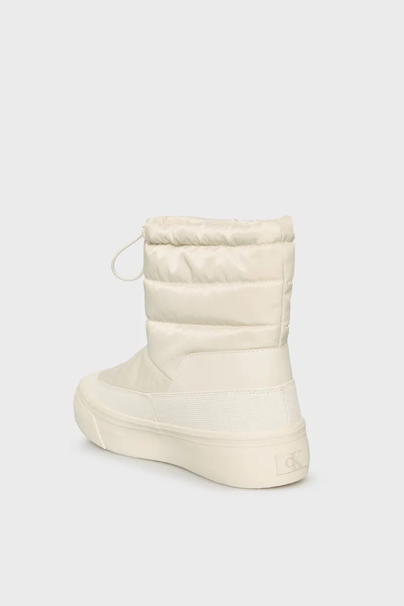 Женские белые дутики VULC FLATF 4