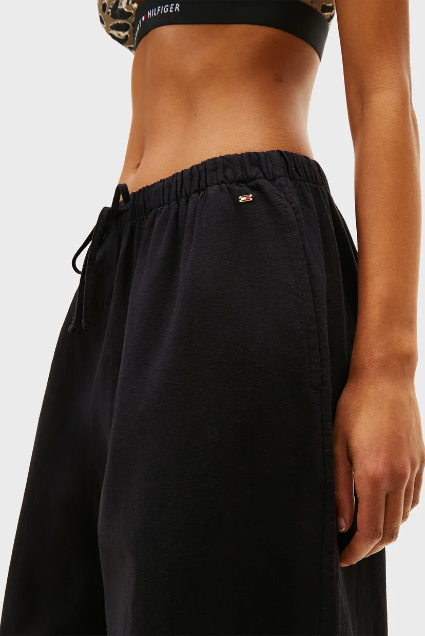 Жіночі чорні брюки WIDE LEG PANTS (EXT) 4