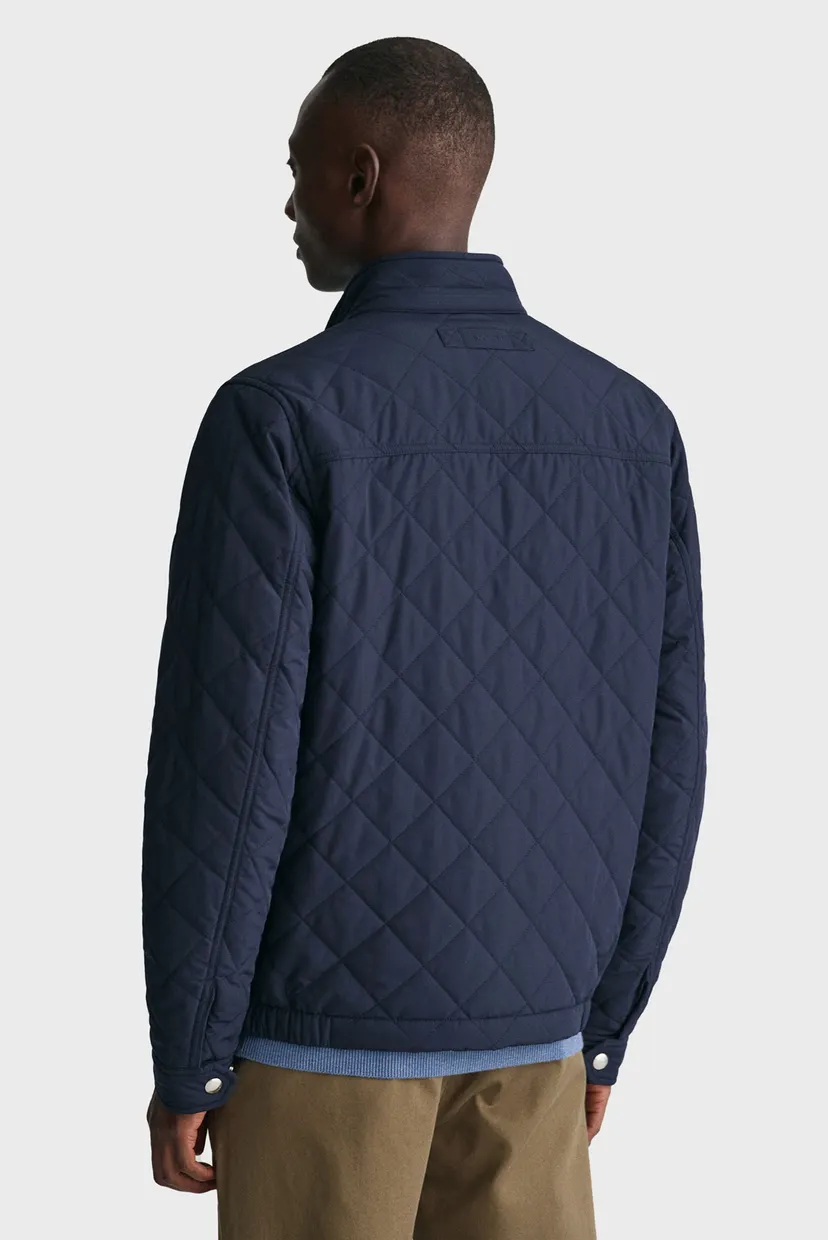 Мужская темно-синяя куртка QUILTED WINDCHEATER 3