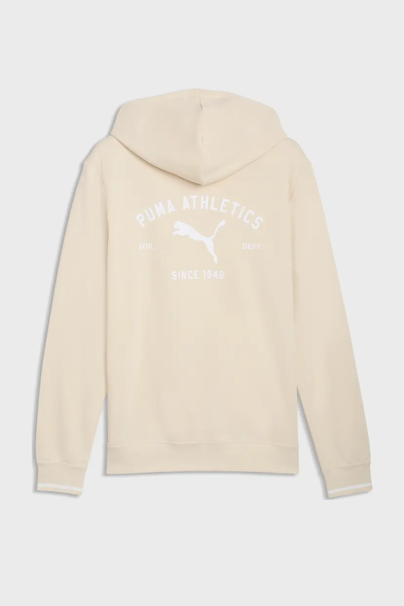 Чоловіче бежеве худі PUMA Class Graphic Hoodie Men 5