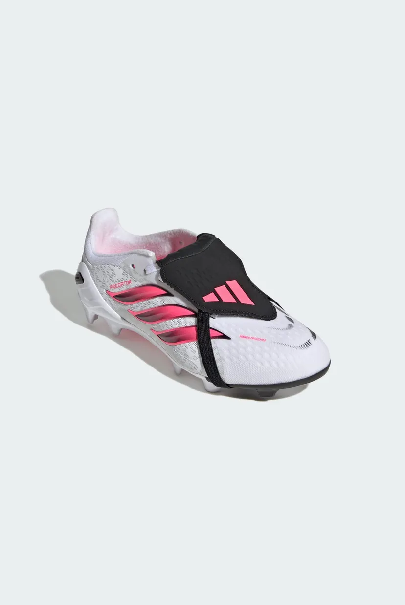 Дитячі білі бутси PREDATOR ELITE Fold-Over Tongue Firm Ground Football Kids 3