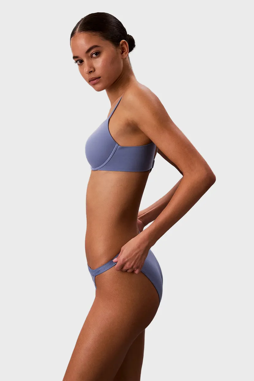 Жіночі сині трусики HIGH WAISTED BIKINI 3