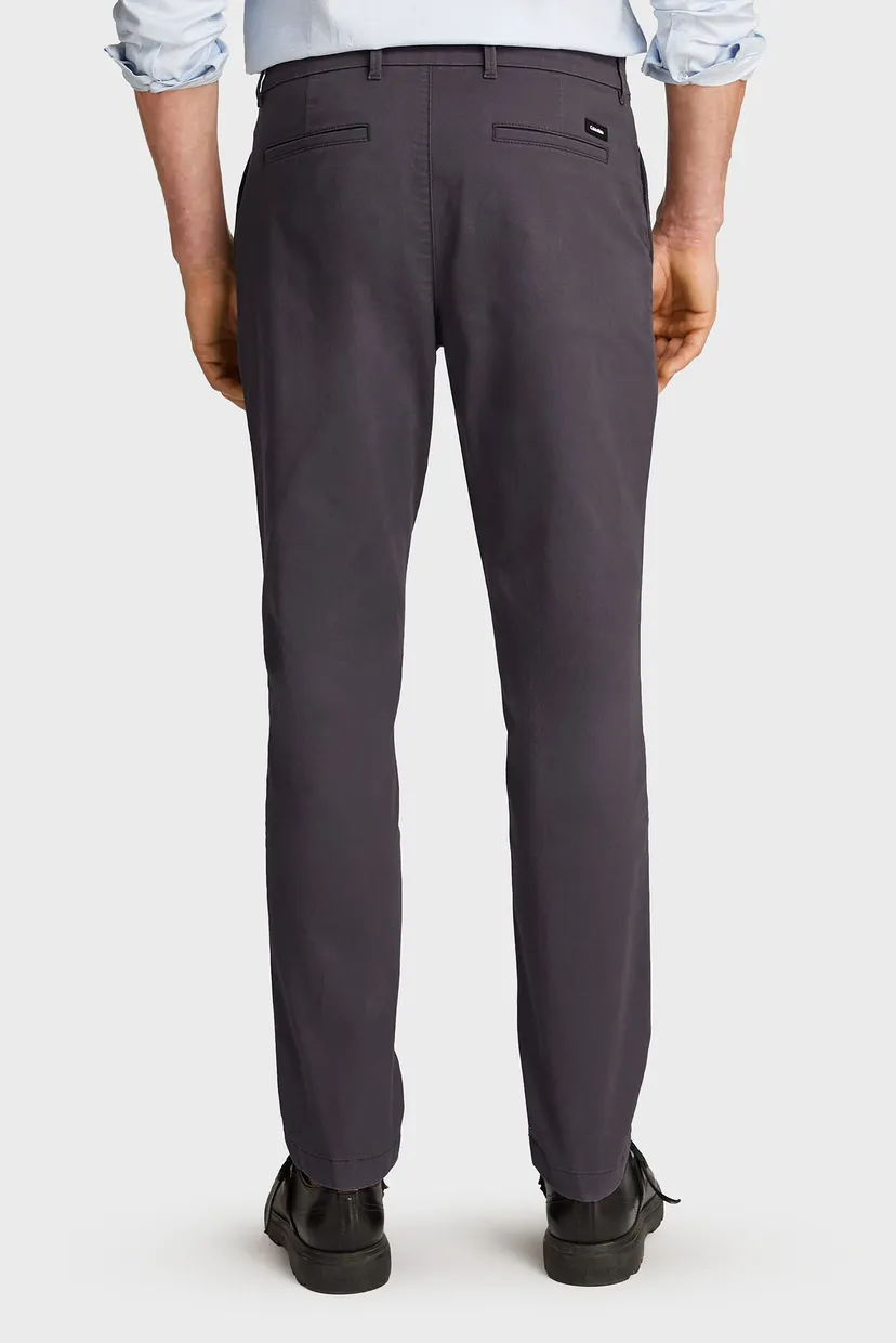 Мужские серые чиносы MODERN TWILL SLIM CHINO 3