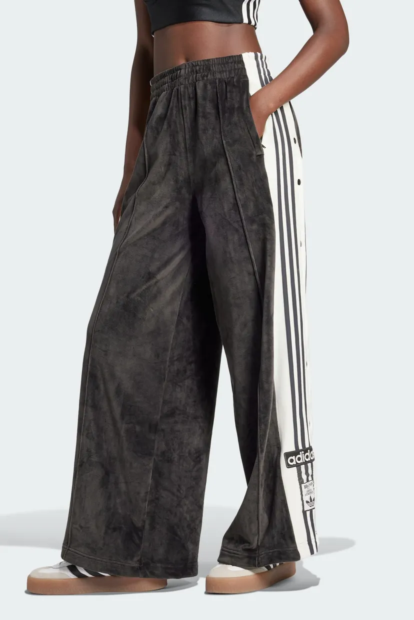 Женские черные велюровые спортивные брюки Adibreak Velour adidas