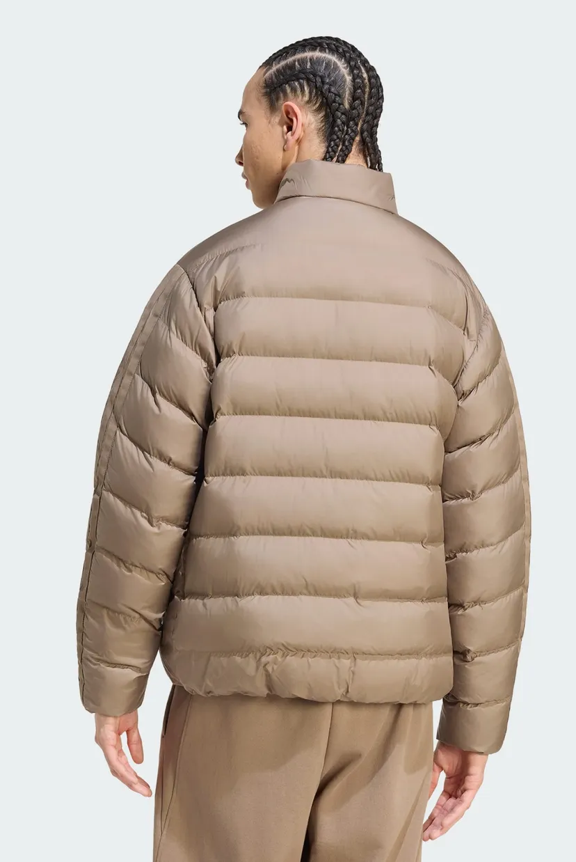 Чоловіча бежева куртка Essentials CLIMAWARM 3-Stripes Synthetic Down 3