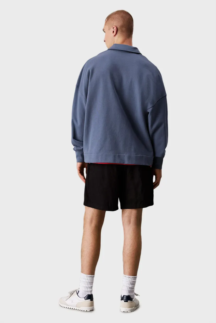 Чоловічі чорні шорти LINEN SHORT 3