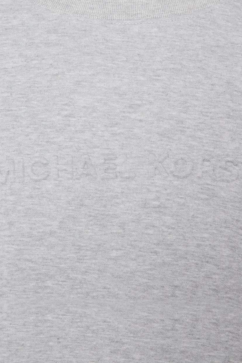 Чоловічий сірий світшот EMBOSSED LOGO CREW 3