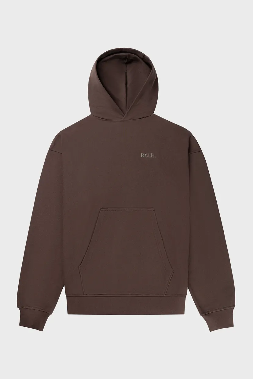 Чоловіче бордове худі Joey Box Satin 5