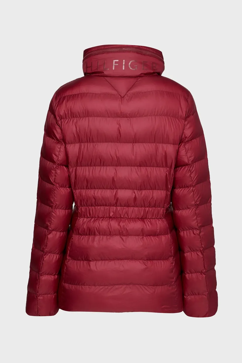 Жіноча бордова куртка MW PADDED GLOBAL STRIPE JACKET 7