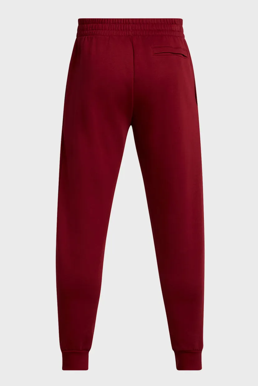 Мужские бордовые спортивные брюки UA Rival Fleece Joggers 7