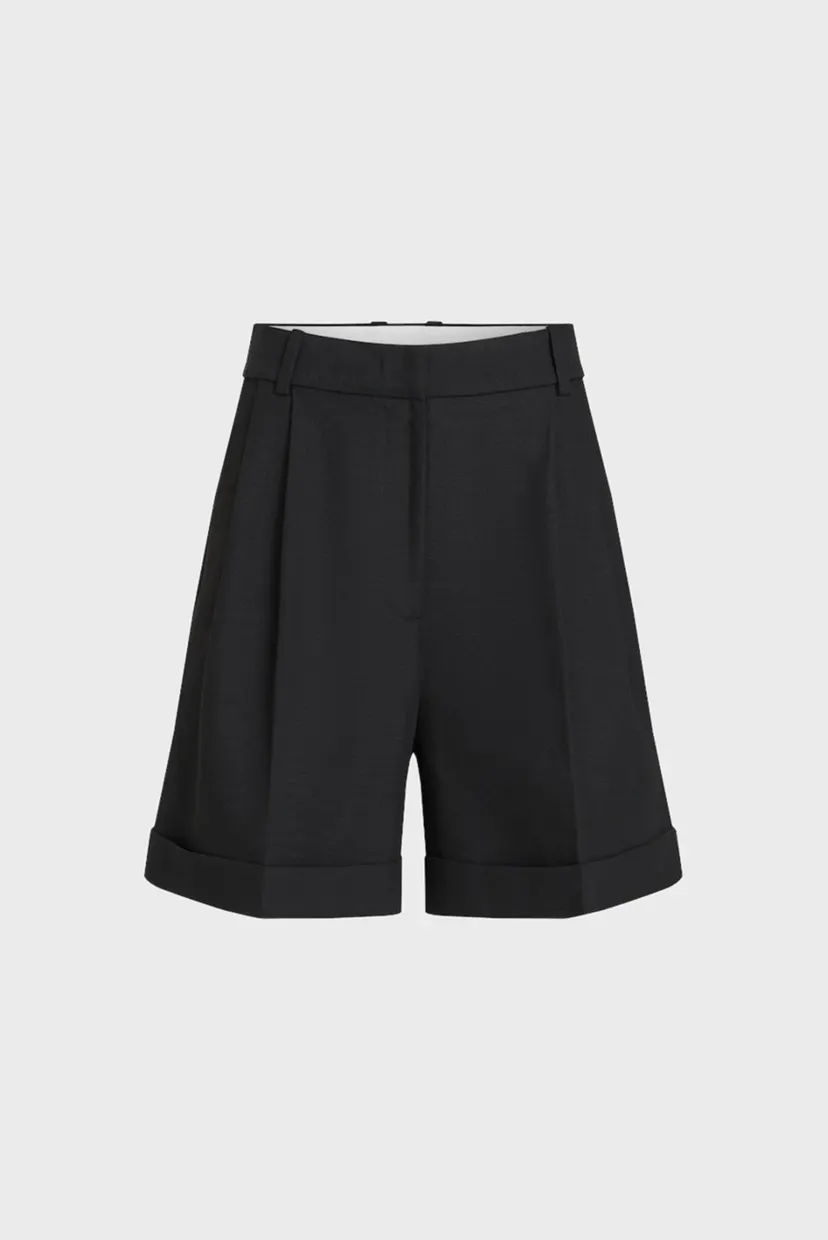 Жіночі чорні шорти PLEATED 6