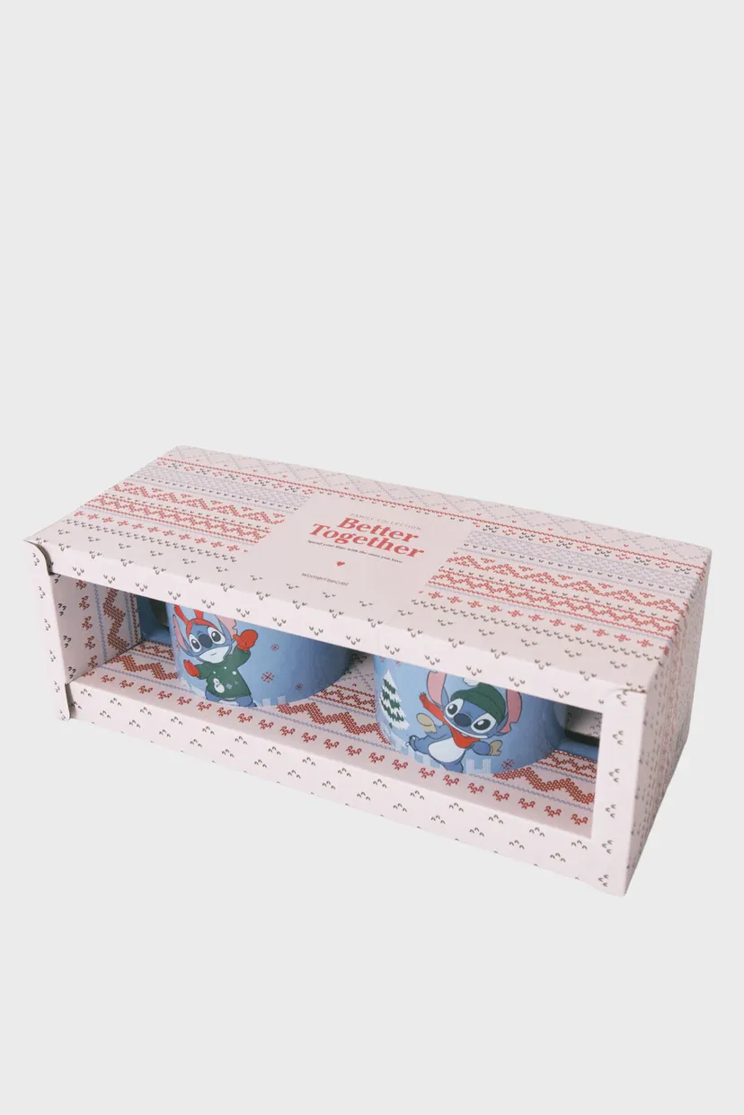 Голубая чашка (2 шт) Stitch 3
