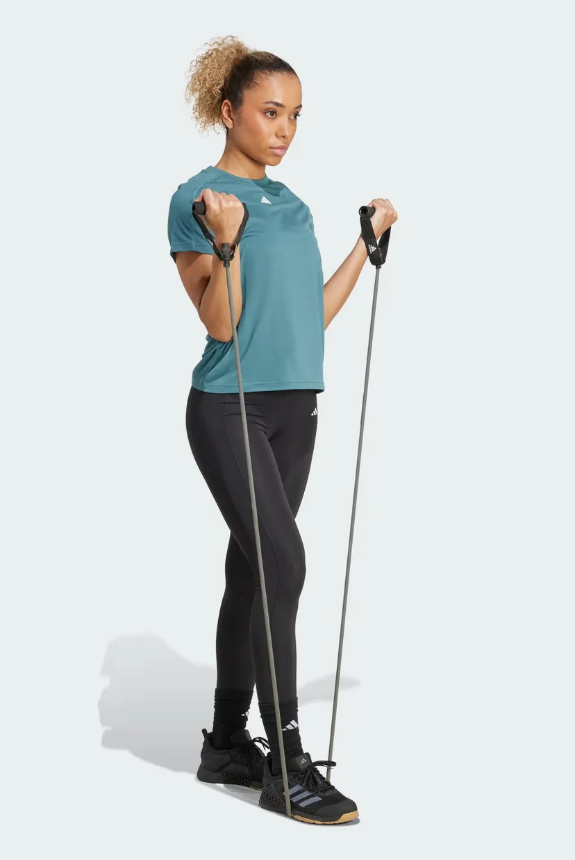 Жіноча зелена футболка AEROREADY Train Essentials adidas JY4571