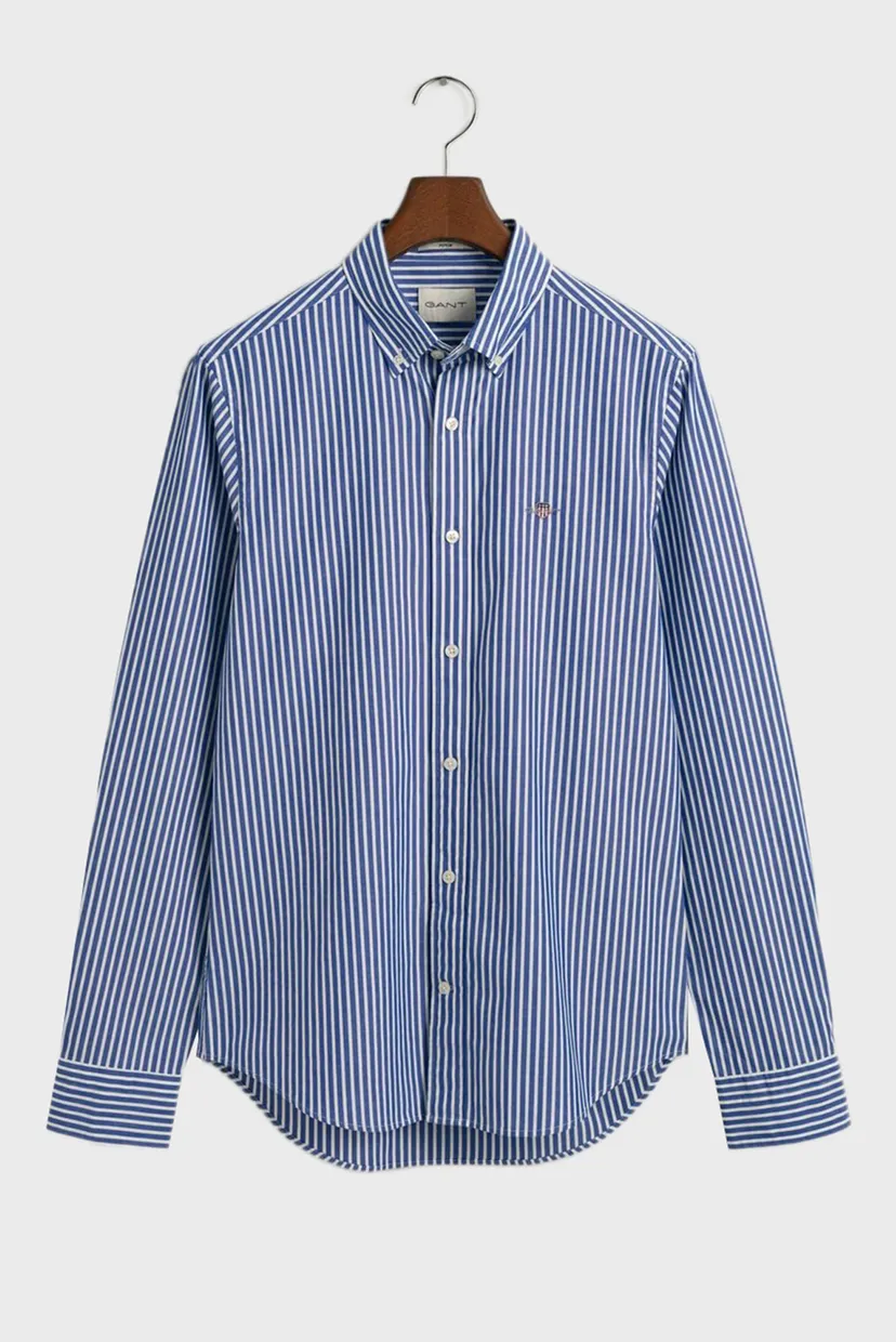Мужская рубашка в полоску SLIM CLASSIC POPLIN STRIPE 3