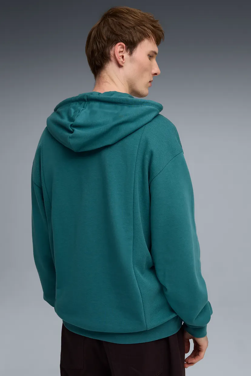 Чоловіче темно-зелене худі PUMA Class Pinnacle Hoodie Men 3