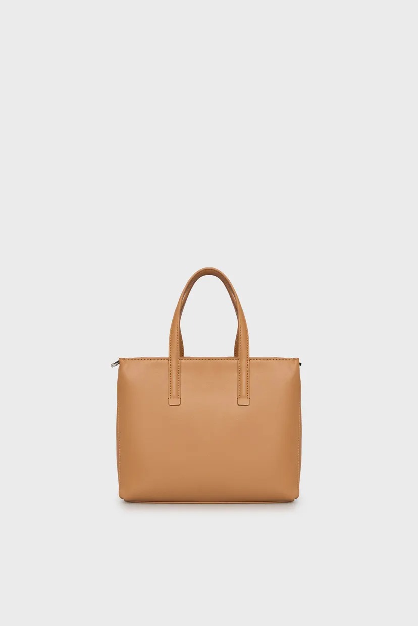 Женская рыжая сумка CK MUST SMALL TOTE 4