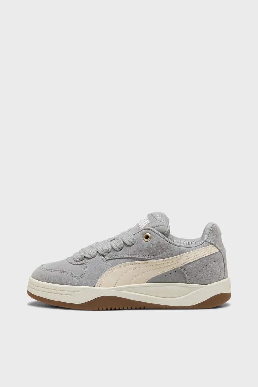 Жіночі сірі шкіряні снікерси Park Luna Sneakers Women 4