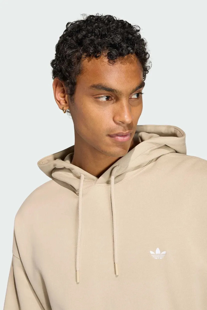 Чоловіче бежеве худі TREFOIL ESSENTIALS LOOSE 4