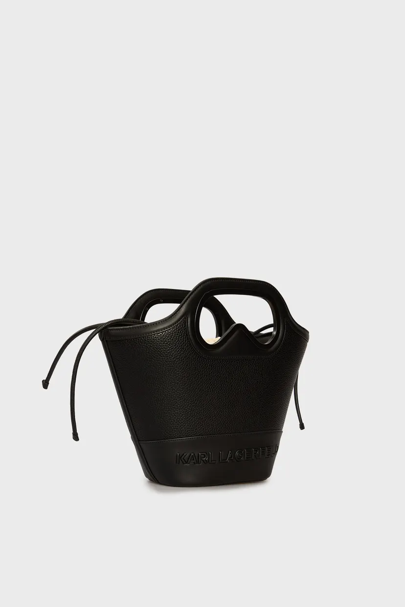 Женская черная сумка AVIATOR TULIP TOTE 3